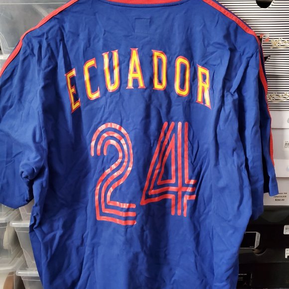 Adidas Ecuador Soccer Team Shirt - Picture 3 of 5
